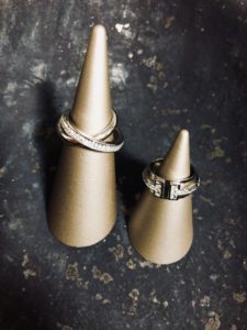 スワロフスキーのリング