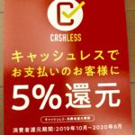 No.19.      ５%還元のためのお買い物方法