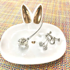 スワロフスキーのイヤリング