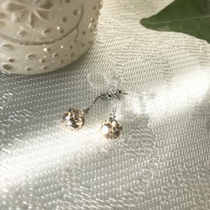 スワロフスキーのイヤリング