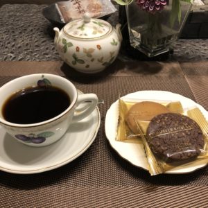 グルーデコ教室のティータイム