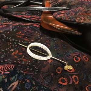 スワロフスキーのヘアアクセサリー