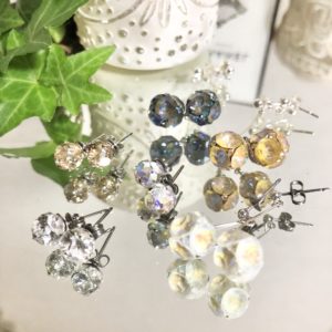 スワロフスキーのピアス