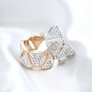 スワロフスキーのリング