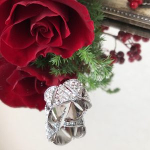 スワロフスキーの指輪