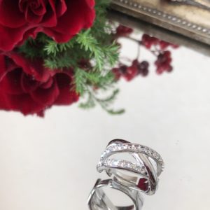 スワロフスキーのリング