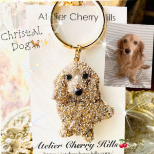 スワロフスキーのバッグチャーム