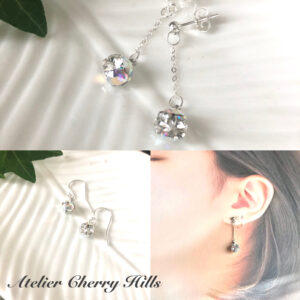 スワロフスキーのピアス