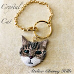 No.68.   スワロフスキー®︎・クリスタルで作るクリスタルキャット誕生❣️