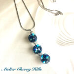 No.73.   バミューダブルーのネックレス