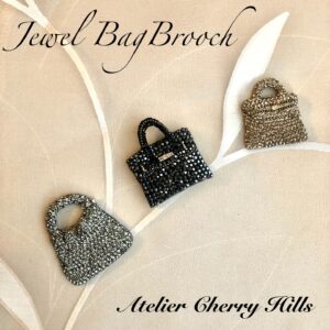 スワロフスキー,バッグ,ブローチ