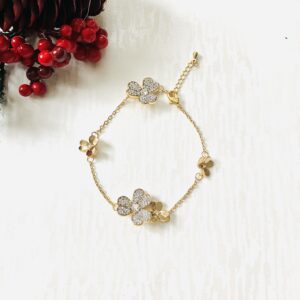 お花のブレスレット