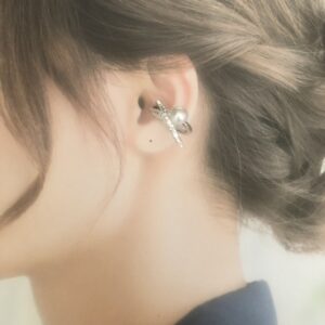 スワロフスキーのピアス