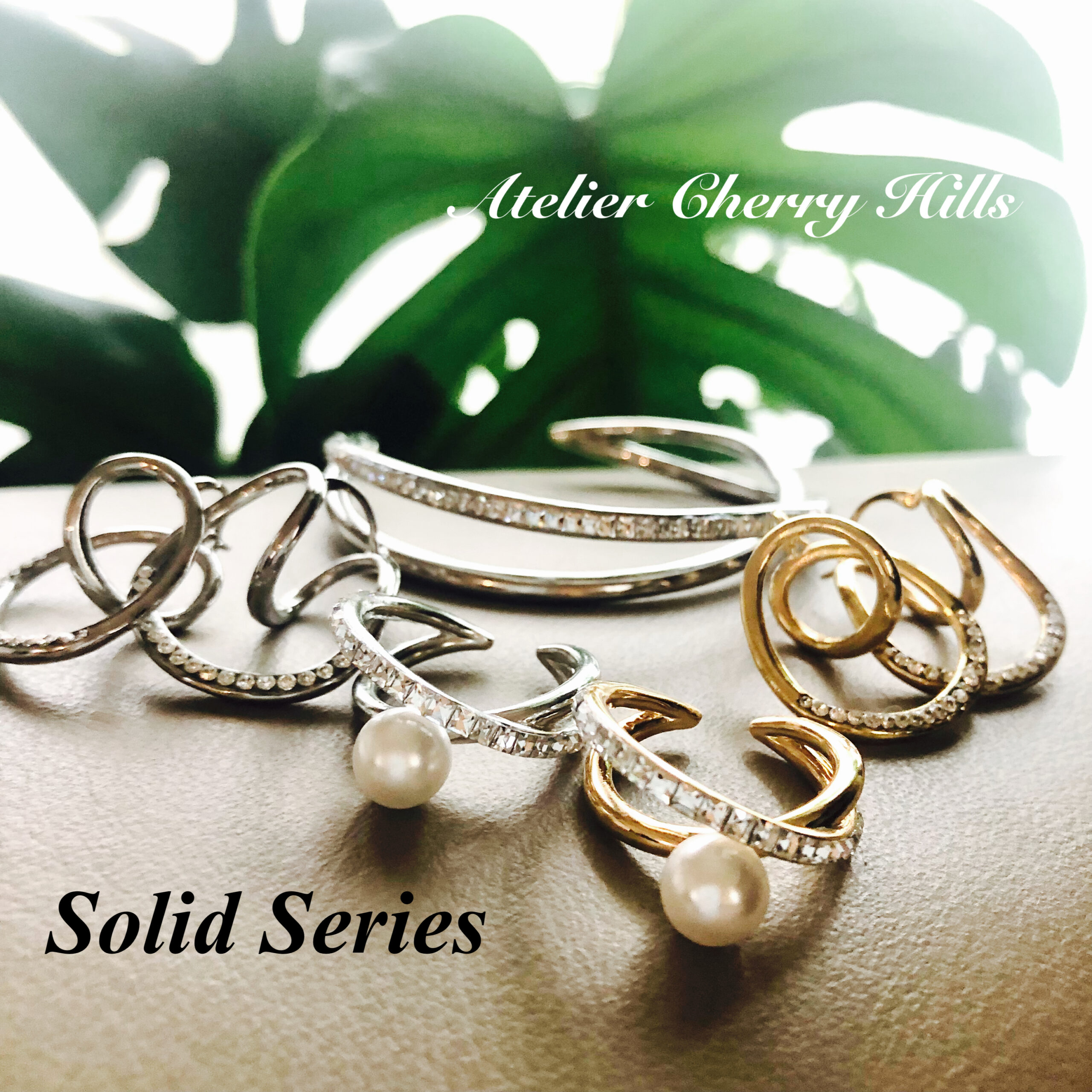 Solid Series (Ring, Earrings, Bangle) | ヨーロッパの高品質な
