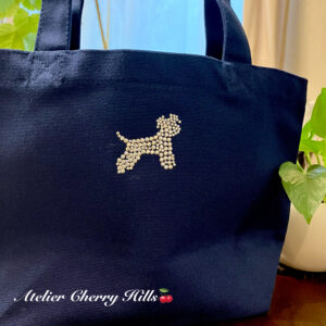 ミニチュアシュナウザーのミニトートバッグ