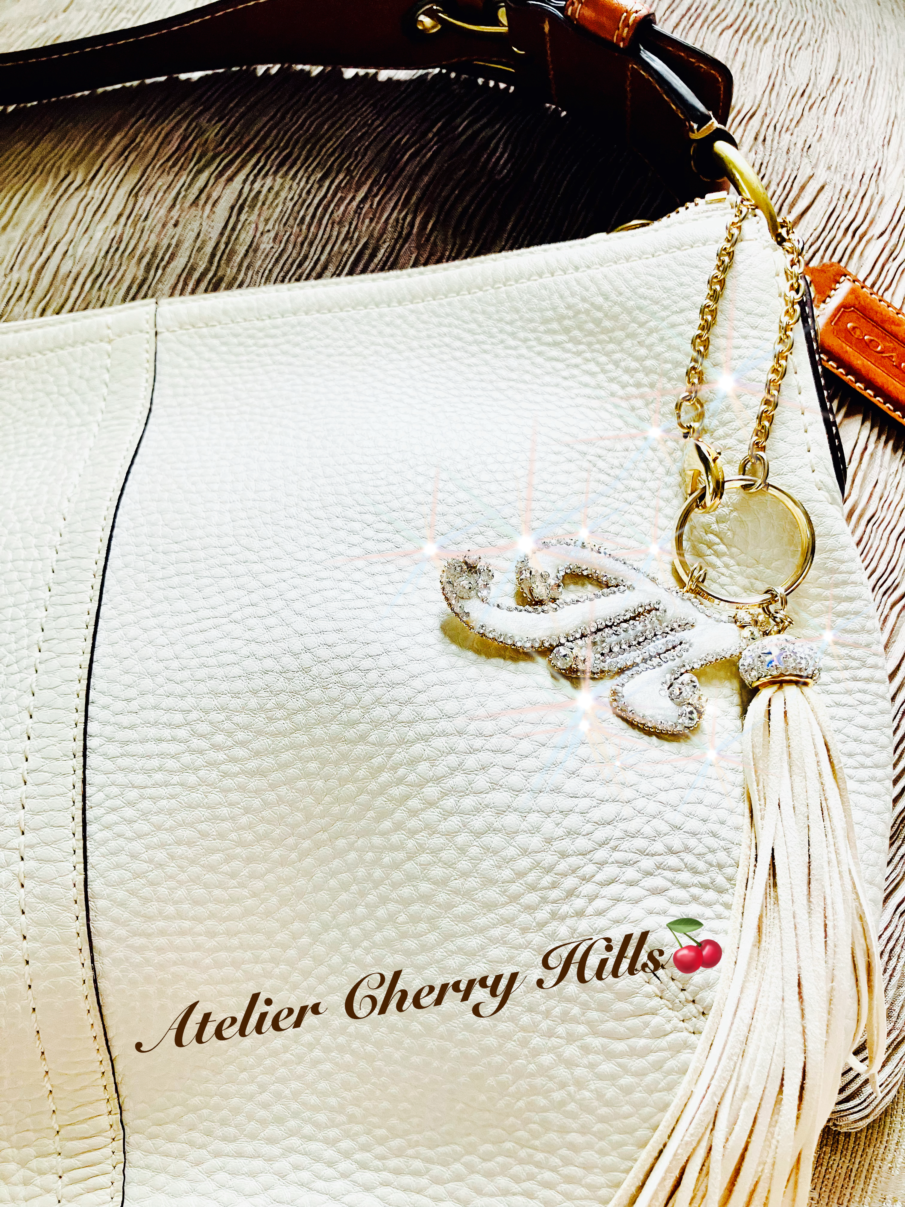 イニシャルチャーム（バッグチャームORキーホルダー）